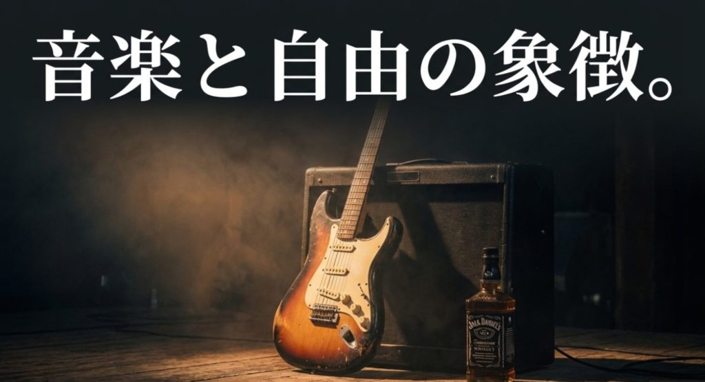 フランクシナトラも愛したロック音楽との深い関係性を示す画像。