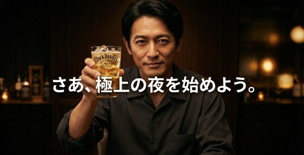 結論としてジャックダニエルのハイボールはうまいと言えるを示す画像。